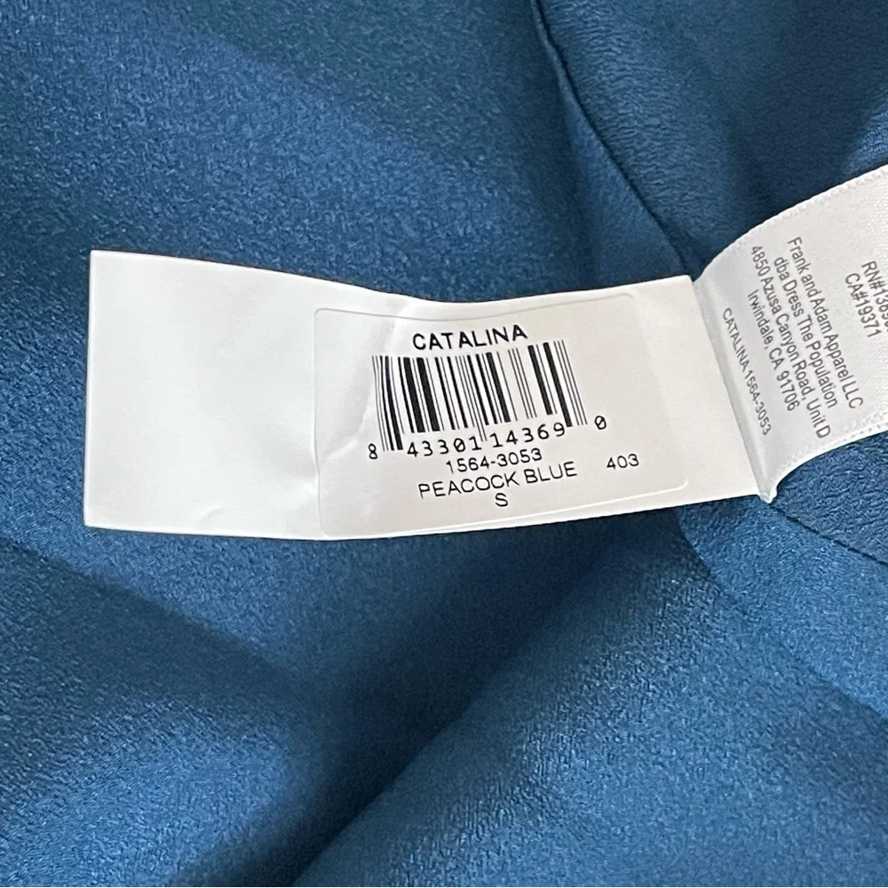 Dress the Population Catalina - Peacock Blue - Picture 11 of 12